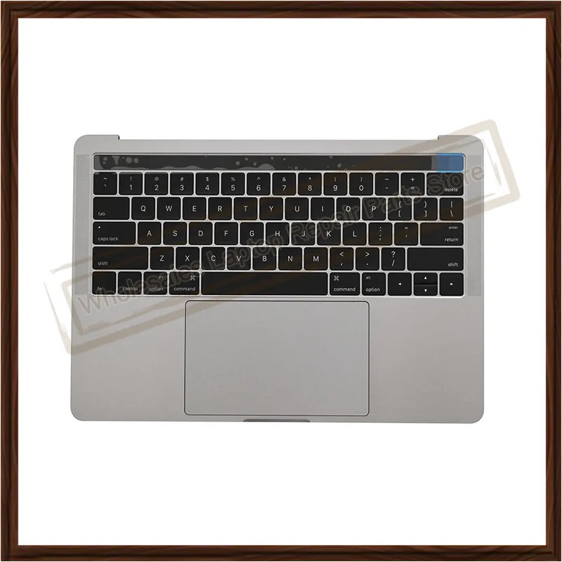 Оригинальный Новый Серый Упор для рук A1706 Macbook Pro 13 дюймов Topcase Клавиатура США