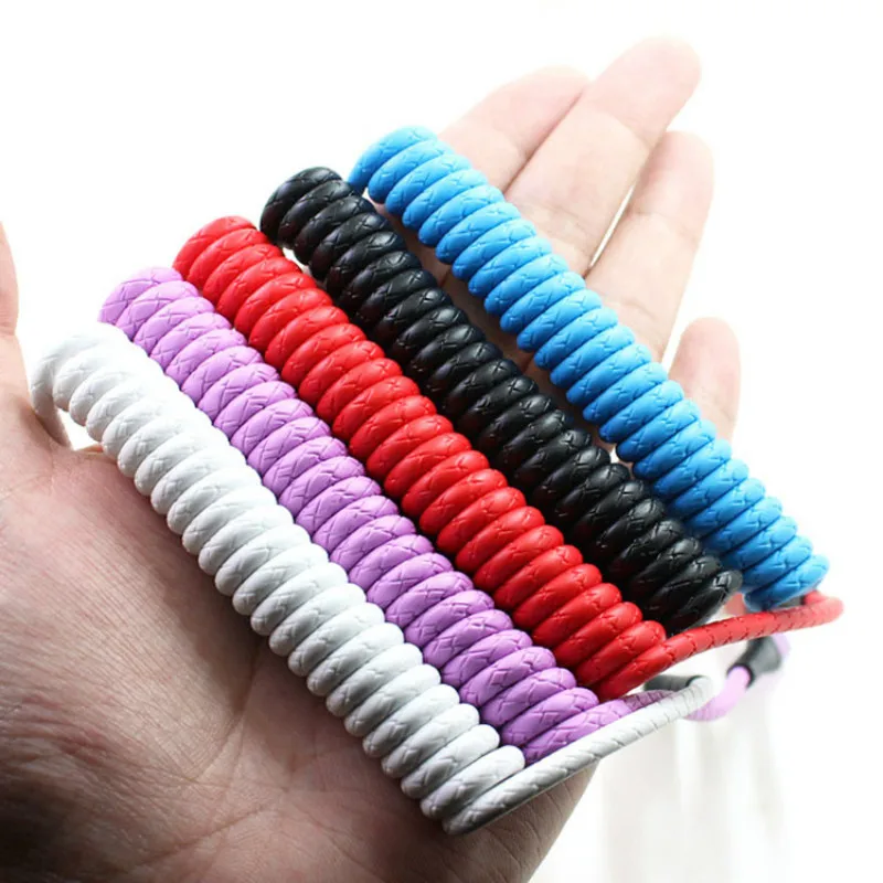 Новый весенний зарядный кабель Тип C 8Pin Micro USB для xiaomi Huawei Samsung кабели быстрой