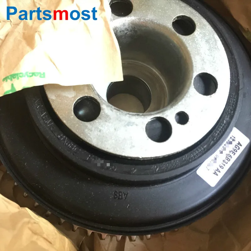 Шкив коленчатого вала для Land Rover freelander LR2 Evoque Discovery Sport Volvo XC60 XC90 S80 60 40 Ford 31480378 LR025252 LR078547