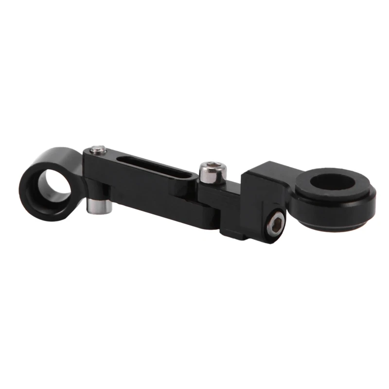Motorcycle Fluid Reservoir Brake Clutch Master Cylinder Mount Bracket black