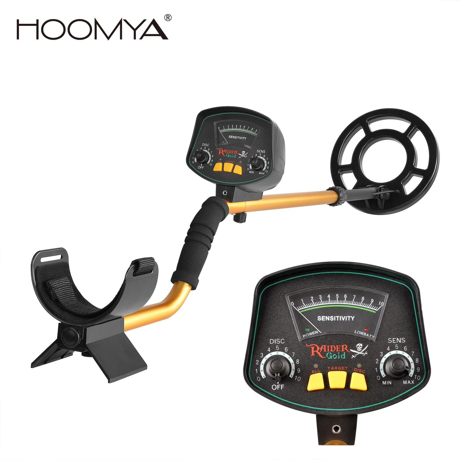 MD3009II подземный металлоискатель Регулируемый детектор золота pinpointer Охотник за