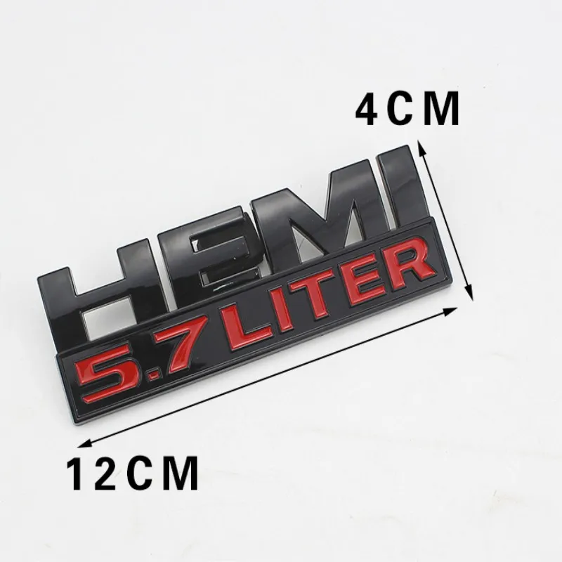 2 шт. черный 5,7 литр HEMI для ram 1500 2500 3500 крыло эмблема значок стикер