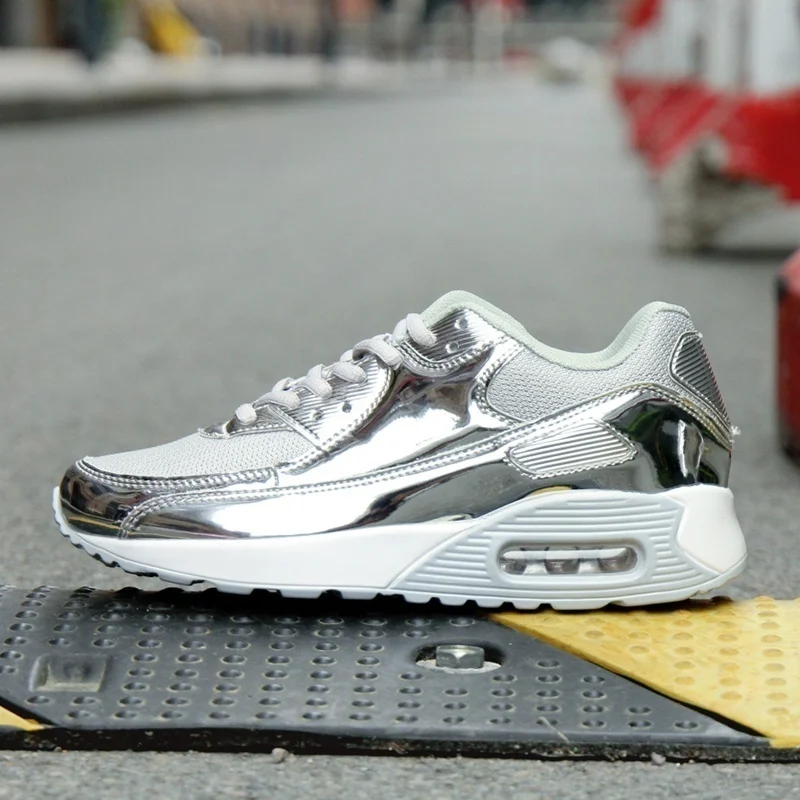 New Mens Womens Sports Running Shoes LightWeight Air Cushion Sneakers Comfortable Basketball Shoes Casual Couple Shoes Size36-46