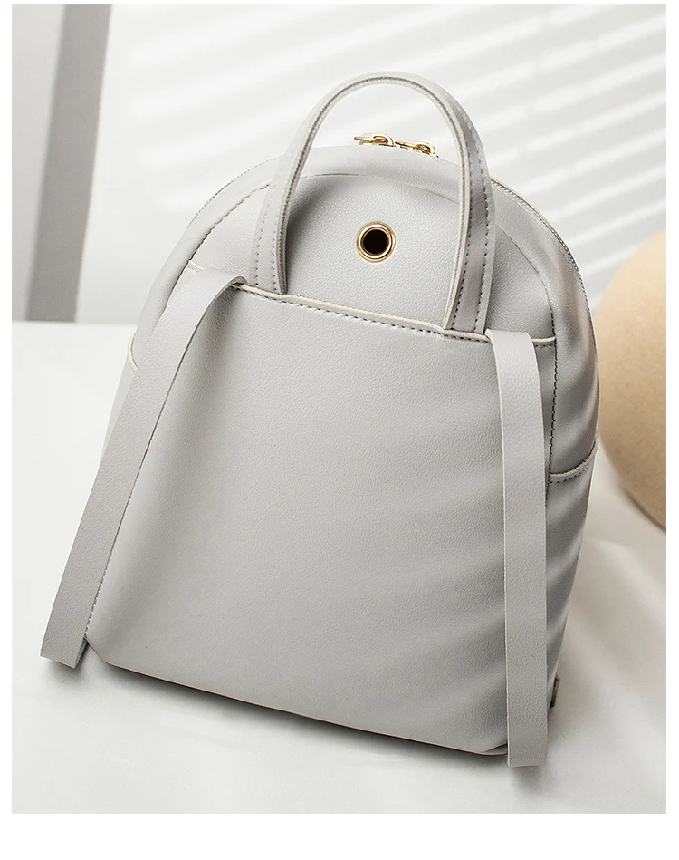 POMELOS Fashion Mini Backpack Women New Arrival Girls Backpack PU Leather Function Backpack Purse Shoulder Crossbody Back Bag