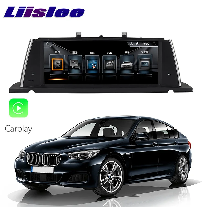 Автомагнитола LiisLee с GPS аудио hi fi стереозвук для BMW 5 серии F07 GT 2013 ~ 2017 оригинальный