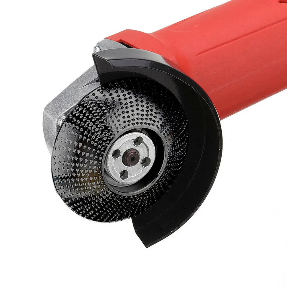 

2Pcs Carbide Wood Sanding Shaping Carving Disc For Angle Grinder Grind Wheel Angle Grinder Carbide Coating Rotary Tool