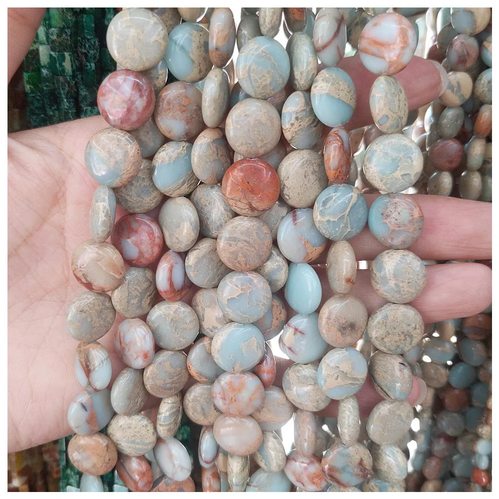 

Top Selling Semi-precious Stone Loose Beads Strand Shoushan Stone Round Shape DIY Beads for Making Necklace Bracelet