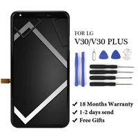 1pc 6 0 lcd display for lg v30 lcd for lg v30 plus lcd touch screen digitizer with frame for lg v30 display screen replacement