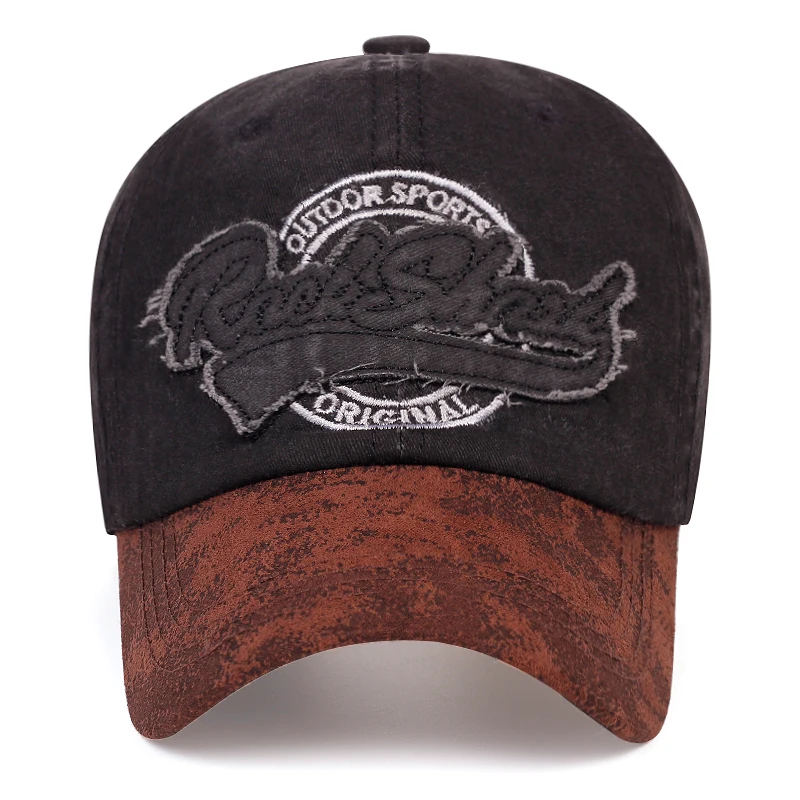 Модная Летняя мужская бейсболка с нашивкой и буквенной вышивкой универсальная