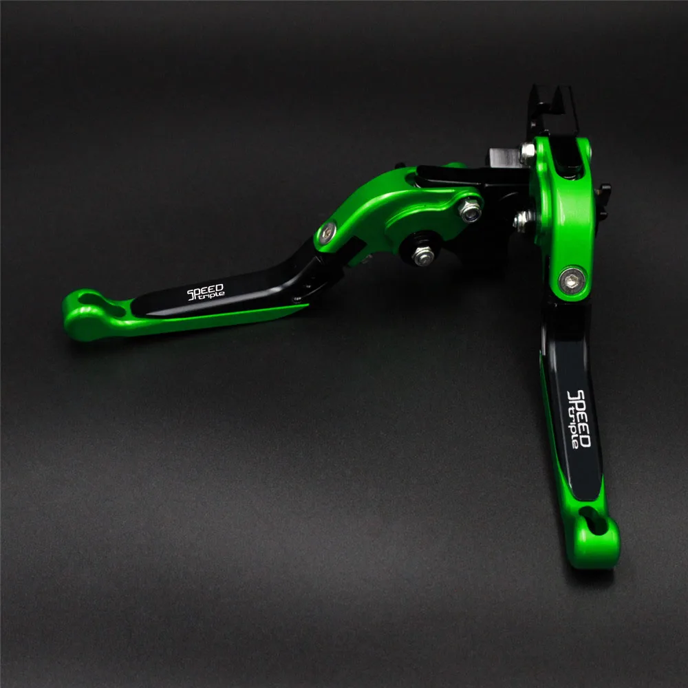 Мотоциклетные складные выдвижные регулируемые рычаги тормоза сцепления для Triumph