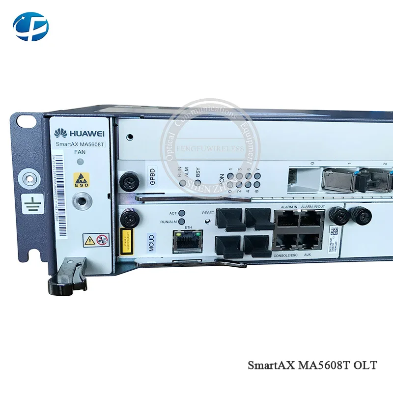 MA5608T, Hua wei GPON OLT MA5608T OLT Dispositivo 1G MCUD+ Mpwd con 8 agutos GPBD C+ аксессуары completos