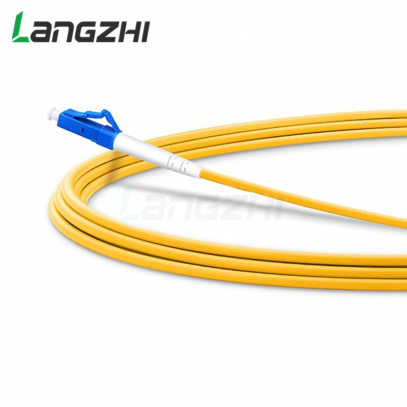 10 шт. LC UPC к LC UPC Simplex 2,0 мм 3,0 мм ПВХ одномодовый волоконный патч-кабель Перемычка волоконный патч-корд fibra оптика