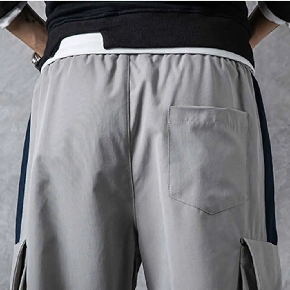 WWKK Новая мода мульти-карман Jogger спортивные штаны для мужчин фитнес брюки спортивны фитнес штаны повседневные спортивные штаны для бега уличные брюки