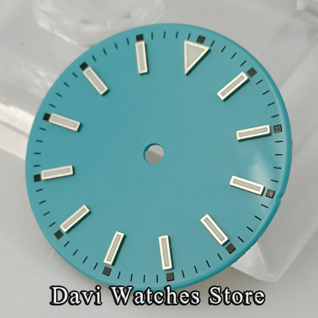 Часы наручные стерильные черные/синие/зеленые 9 типов 29 2 мм подходит для часов