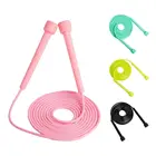 Скоростная Скакалка для мужчин и женщин, профессиональный аксессуар для тренажерного зала, регулируемая Экипировка, боксерская Тренировка мышц