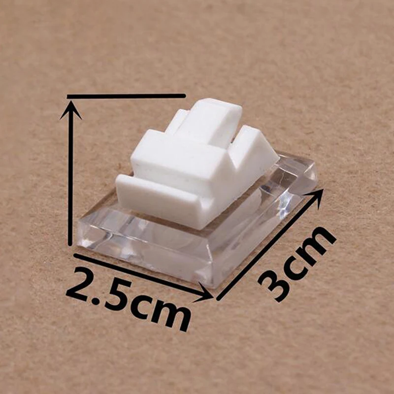 

1Pcs Solid Acrylic Plastic Ring Display Stand With Base Ring Jewelry Display Deck