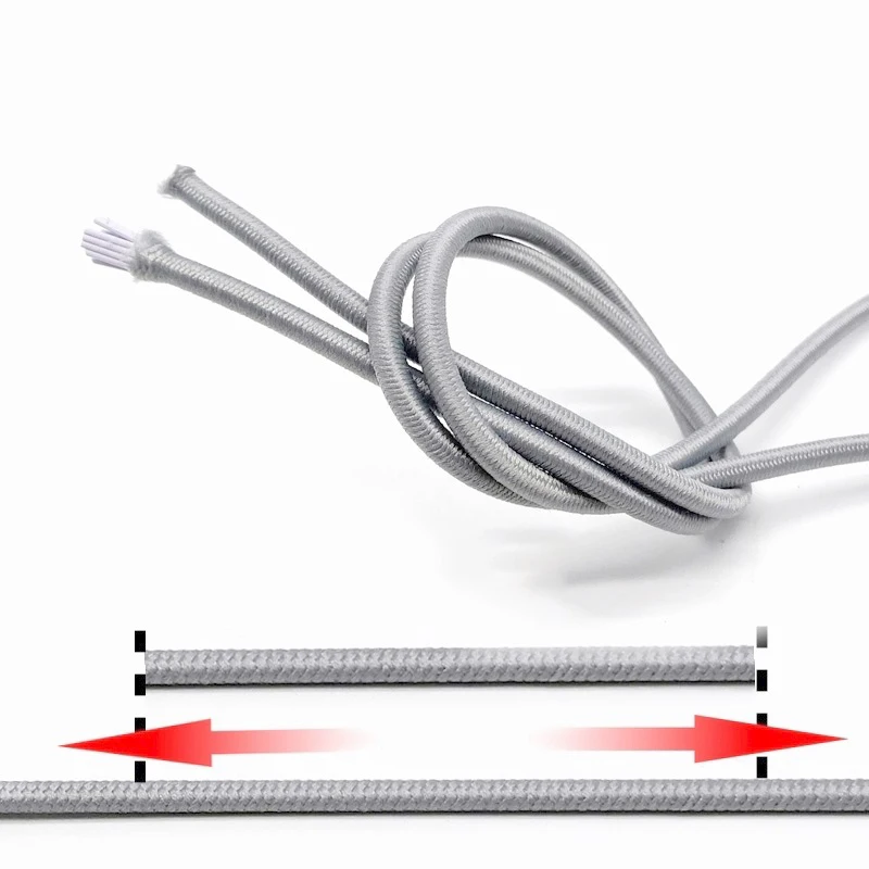 Elastic No Tie Shoelaces Round Shoe Laces For Kids and Adult Sneakers Shoelace Quick Lazy Metal Lock Strings Rope Without Ties