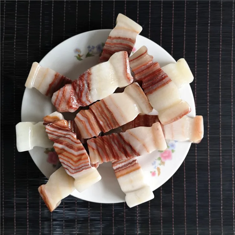 Натуральный свиной каменный декоративный камень 1 шт | Дом и сад