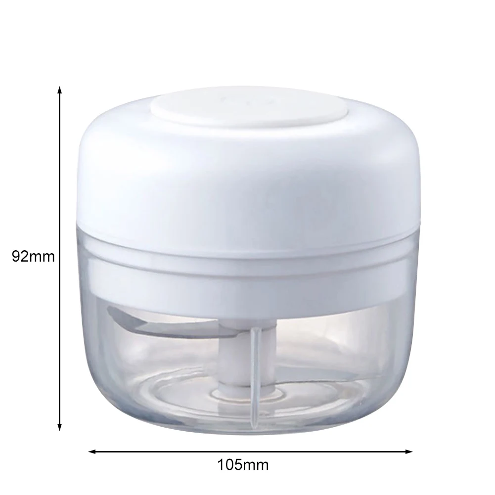 

Electric Portable Garlic Machine Chopper Ginger Garlic Crusher USB Rechargeable Kitchen Meat Fruit Vegetable Cutter Shredder