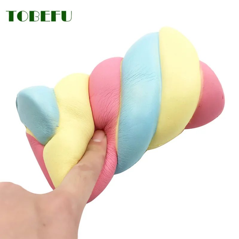 TOBEFU милые Зефир сжимаемые ПУ Ароматические антистресс сжимает медленно растет