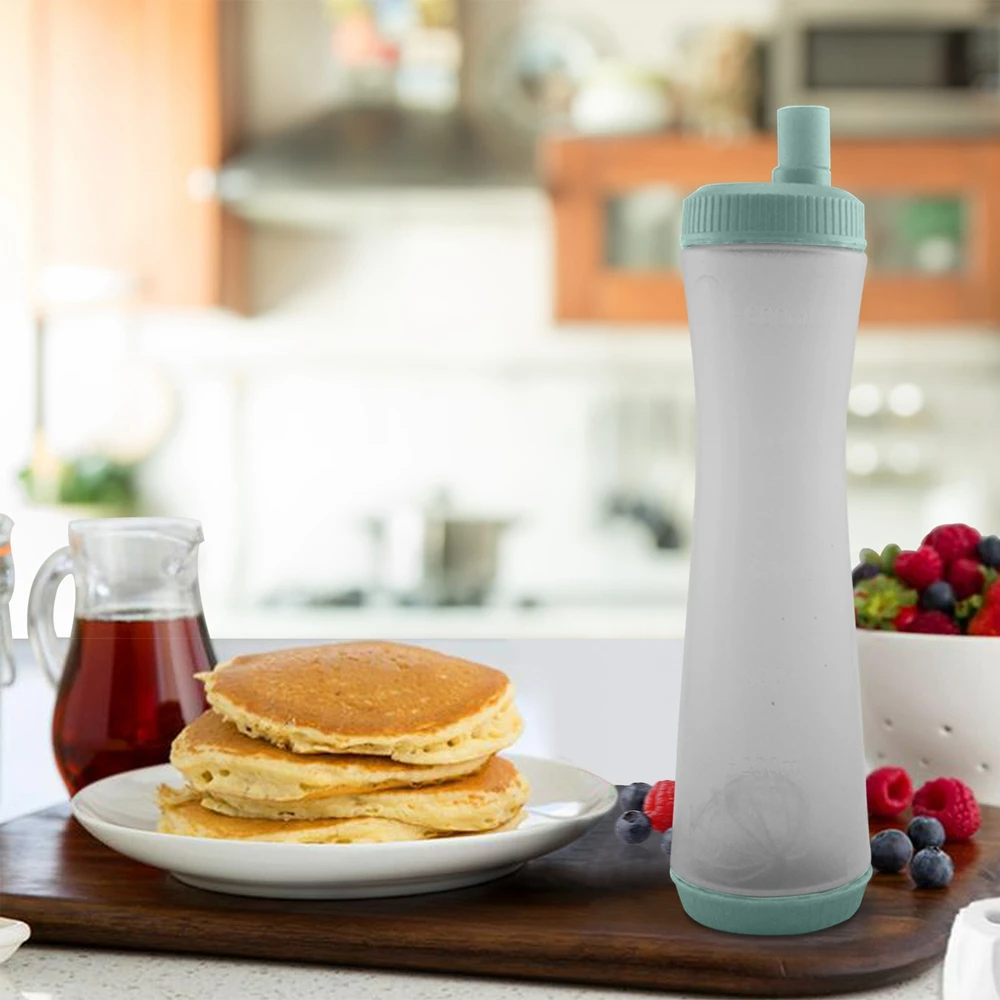 EHZ Baking Pen Squeeze Sauce Bottle Wide Mouth Food Grade Material Honey Salad Milk Tomato Jam Oil Large Capacity | Дом и сад