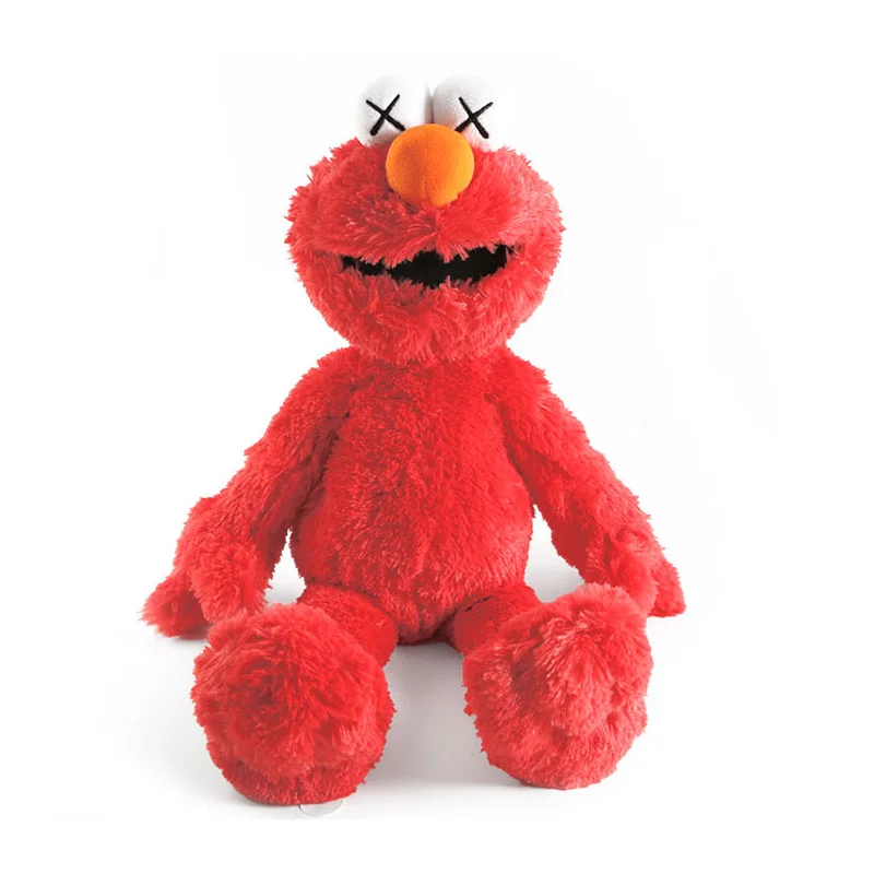 Figuras de acci&oacute;n de Barrio S&eacute;samo de 32/45cm para ni&ntilde;os, gran oferta, Elmo, galleta, p&aacute;jaro grande, Ernie, dibujos animados, espect&aacute;culo de fiesta de Navidad, regalo-3