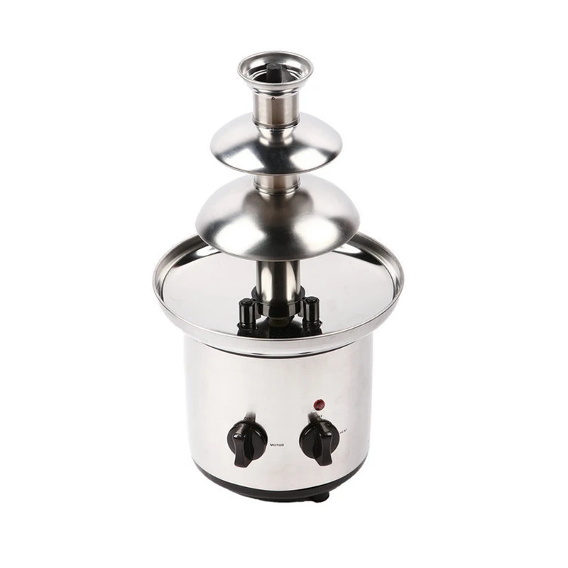 

Large Three-layer Four-layer DIY Chocolate Mixer Fountain Waterfall Stew Pot Melting Machine Automatic Melting Tower