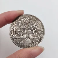 Монета (из серии так называемых "хобо никель") с Гором и Анубисом#4