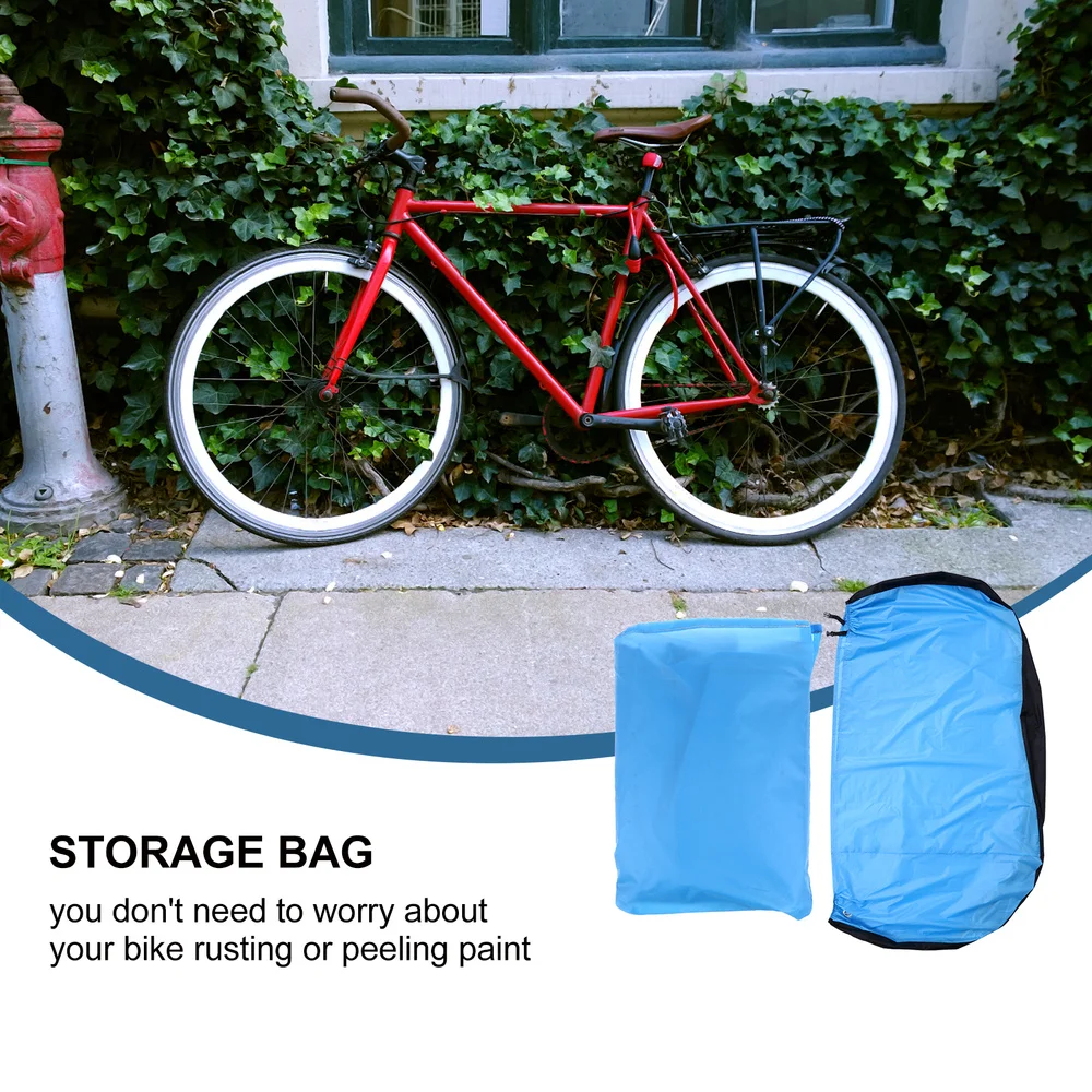 

1pc Outdoor Bike Protective Cover Waterproof Bike Cover Dust-proof Bike Cover