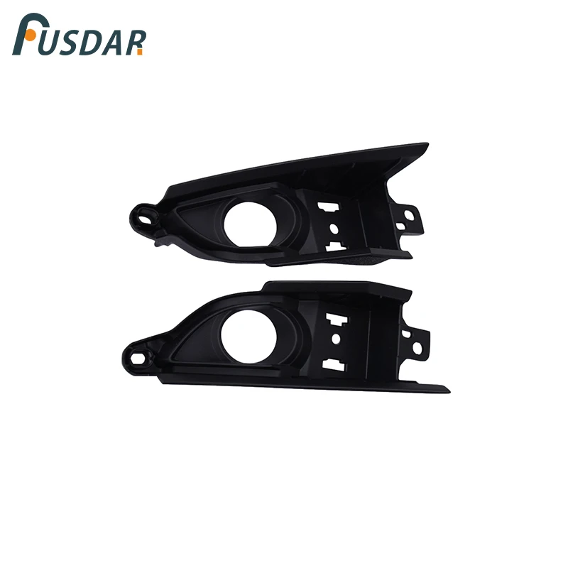 1Pair Front Bumper Fog Lights Decorative Frame Covers w/Hole Bezels Fit For Mazda CX-5 2017-2019 | Автомобили и мотоциклы