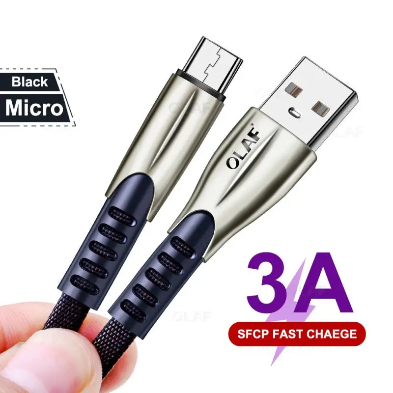 Олаф цинковый сплав 1M2M3M USB кабель для передачи данных зарядное устройство 3A