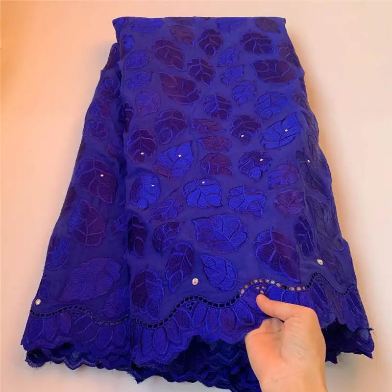 

Latest Design Swiss Voile Lace In Switzerland High Quality Cotton 5yards Dry Lace Fabric African French Voile Lace ! LGM30309