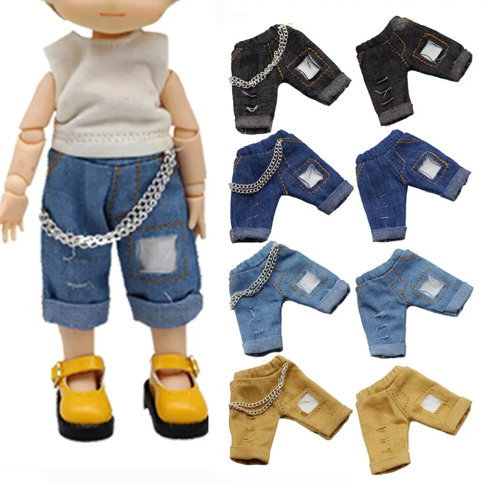 

Разнообразные детские игрушки, повседневная одежда, 115 дюймов, аксессуары для детской одежды, кукольные брюки, рваные брюки