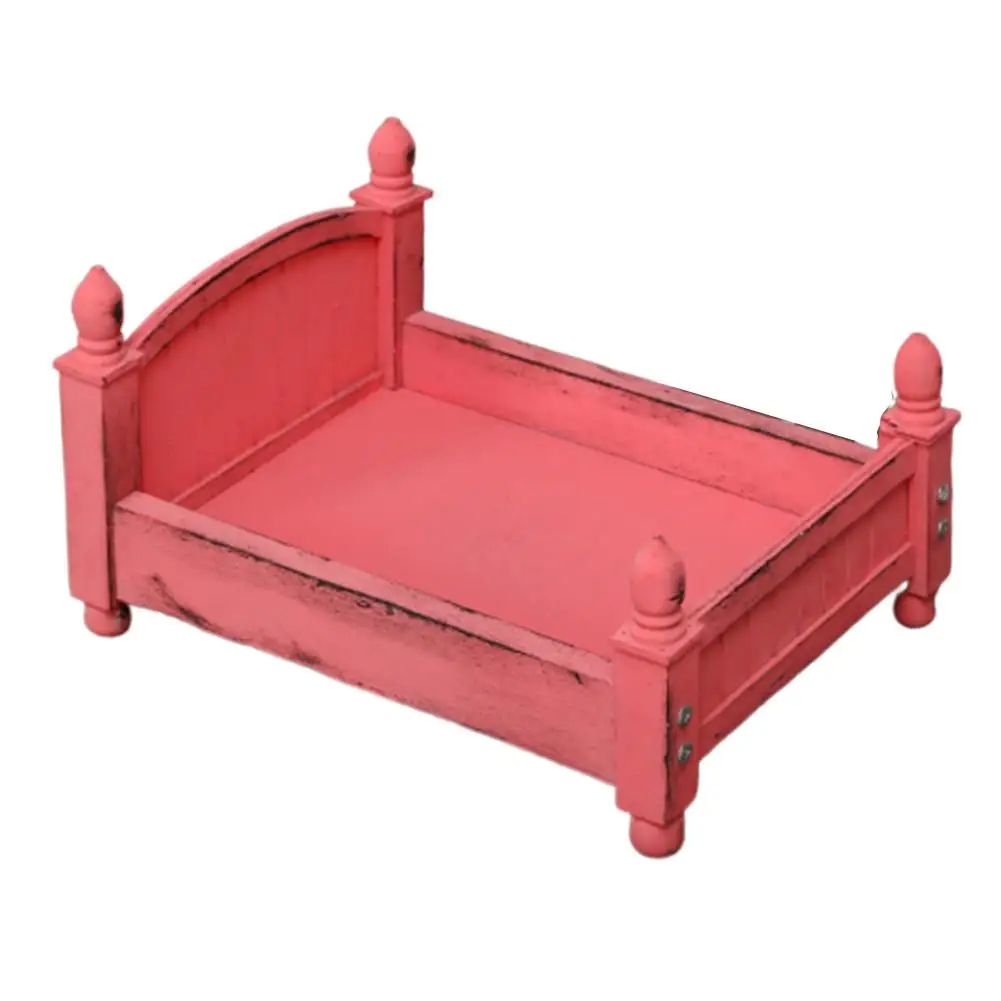 4 цвета маленькая детская кровать для фотосъемки новая фотостудия реквизит