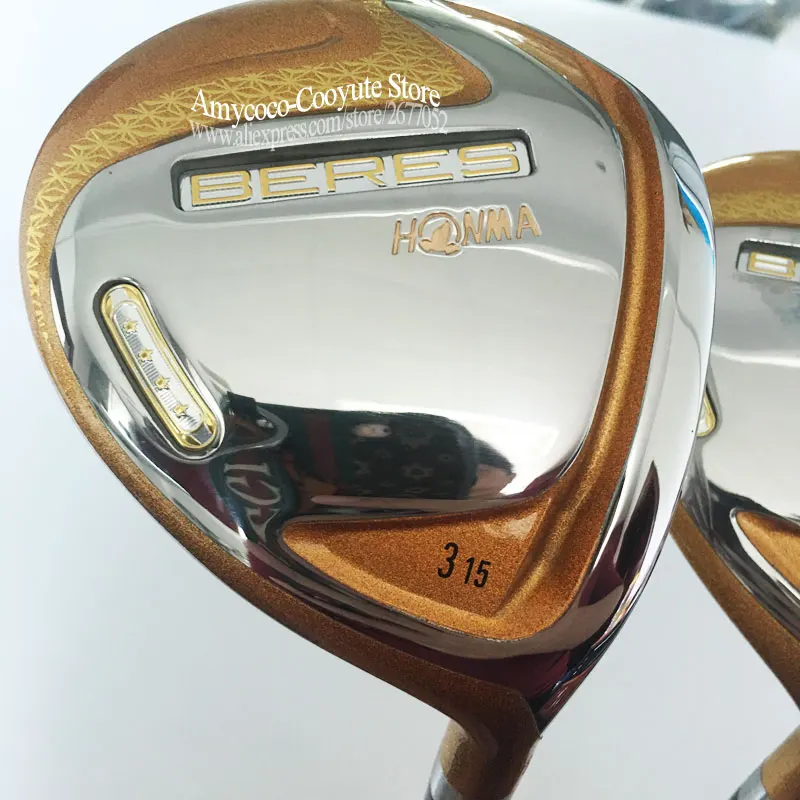Новые гольф-клубы 4 звезды HONMA S 07 Гольф дерево 3 5 Лофт R или гибкий графитовый Вал и