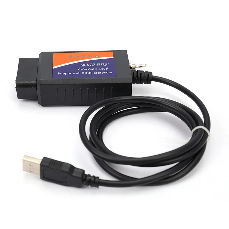 ELM327 USB V1.5 модифицированный для Forscan ELMconfig CH340 + 25K80 chip HS-CAN