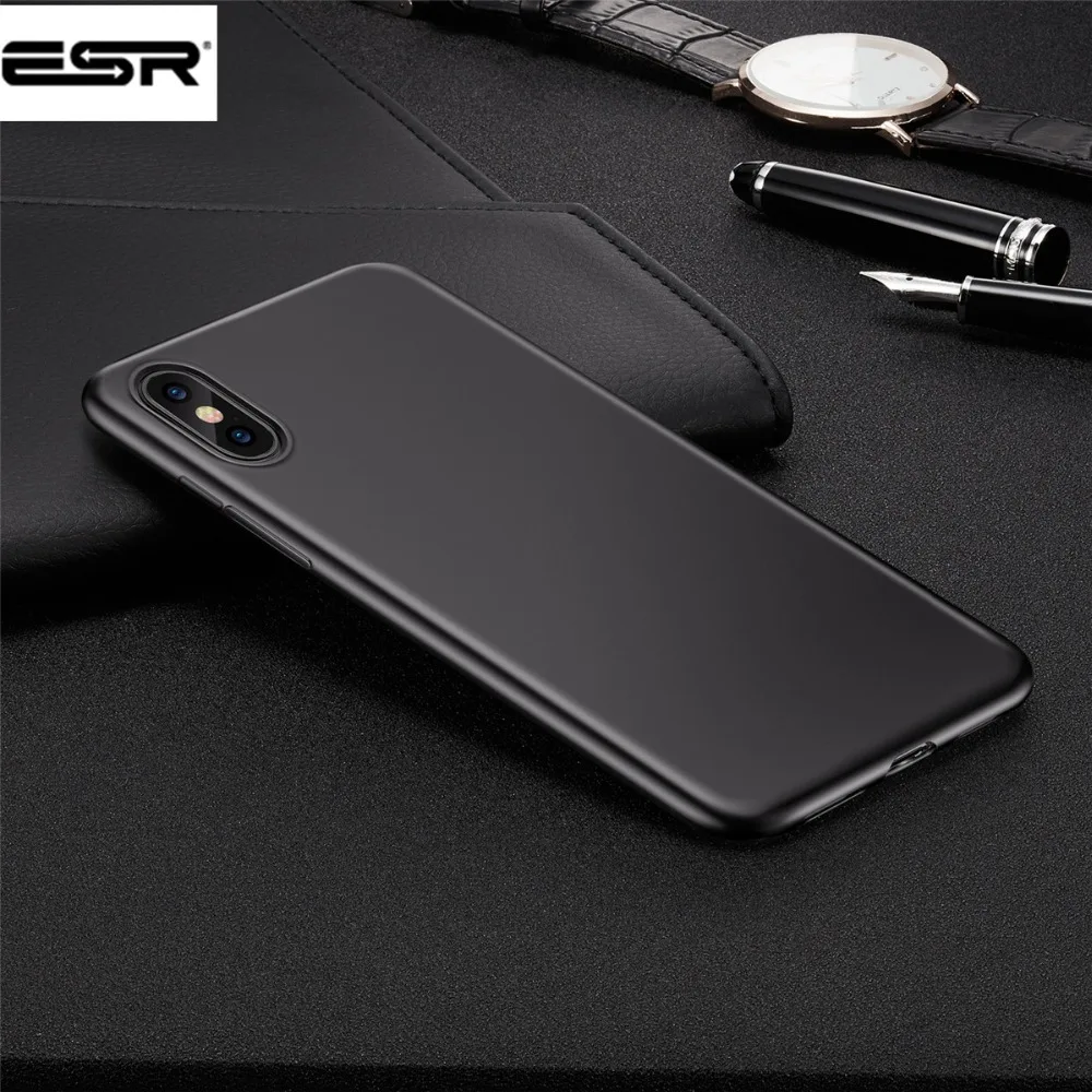 ESR чехол для телефона для iphone X ультратонкий милый мягкий чехол из ТПУ для Apple iphone X 10 Модный гибкий чехол