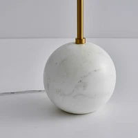 Northern Europe Post Modern Concise Originality Marble Desk Lamp Designer A Living Room Study Bedroom Bedside Arts Desk Lamp