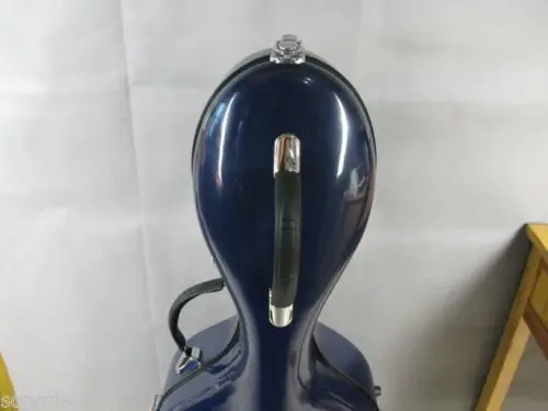 1/4 blue fiberglass cello hard case with wheells | Спорт и развлечения