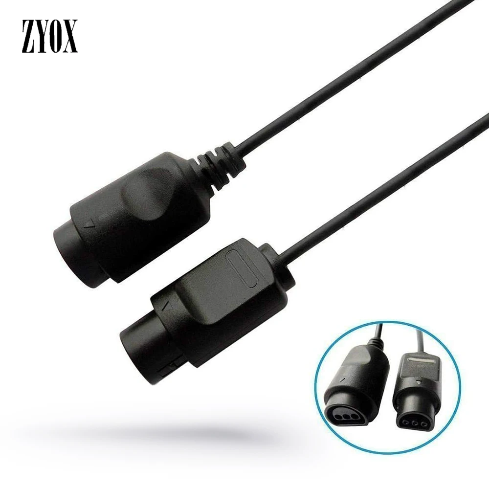 

For Nintendo 64 N64 Controllers 6FT Extension Lead Fast Game Cable Extended Data Cords Portable Adapter Gamepad Accessories