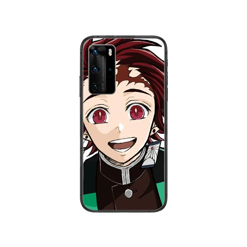 

Case D-Demon Slayer Clear Phone Case For Huawei Honor 20 10 9 8A 7 5T X Pro Lite 5G Black Etui Coque Hoesjes Comic Fash