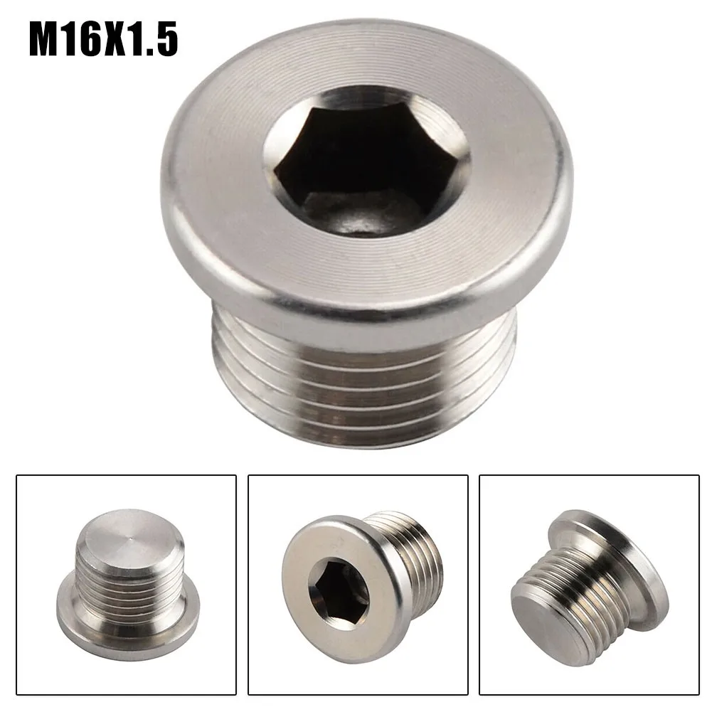 

8V Plug 1pcs Drain Fits R Series For BMW Non Magnetic. Stainless Steel