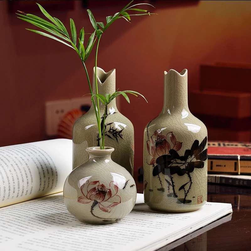 Китайский керамический маленький цветочный контейнер иллюстрация гидропонная