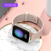 yoeon new make calls smart watch 2021 men women waterproof smartwatch health monitor for oppo android apple xiaomi huawei