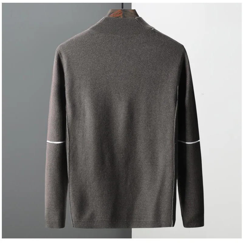 Мужской кардиган с длинным рукавом модный весенний свитер в стиле смарт-кэжуал