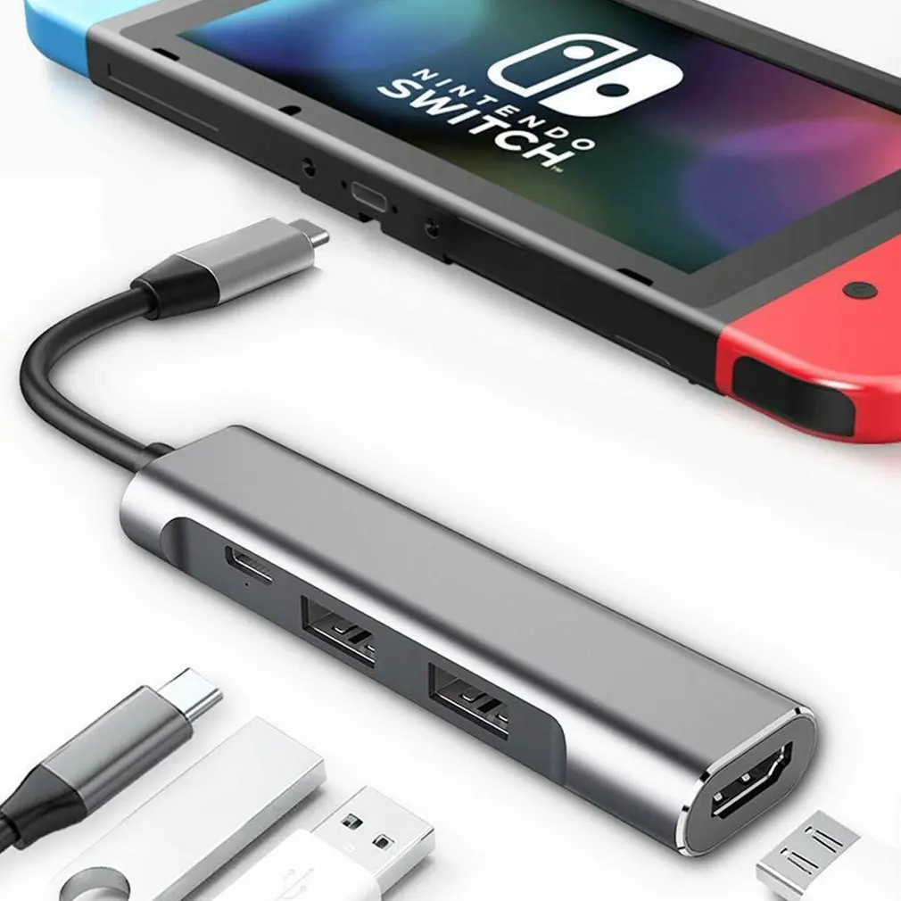 

USB C к HDMI-совместимый Ad Ter Hub для Samsung Dex Station MHL для Galaxy S8 S9 S10/Plus Note 10/9 Tab S4 S5E S6 Type C