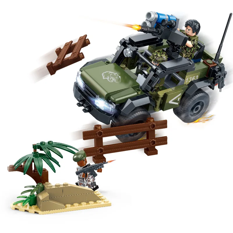 Блоки игрушки Совместимость Panzer армии блоки 2 ой мировой войны фигуры Swat модель