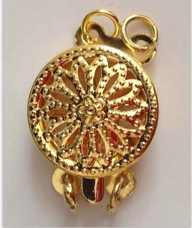 ?? 2 Rows9-10MMラウンドシルバーグレー真珠necklace17