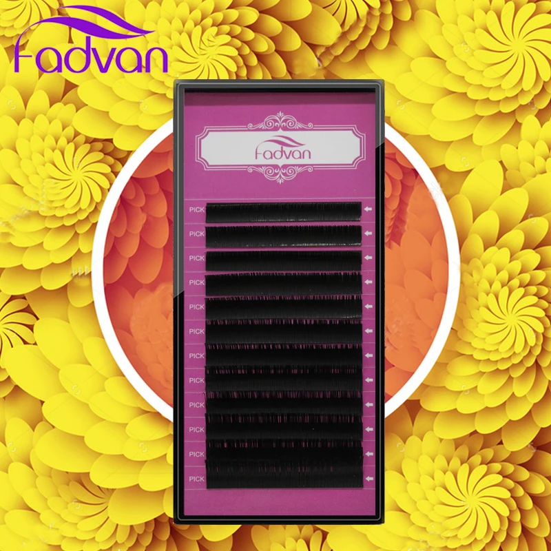 Ресницы для наращивания все размеры 12 рядов/лоток | Красота и здоровье