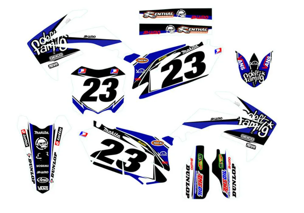Набор стикеров для Honda CRF250 CRF250R CRF450 CRF450R CRF 250 450 2010 2011 2012|Наклейки и стикеры| |